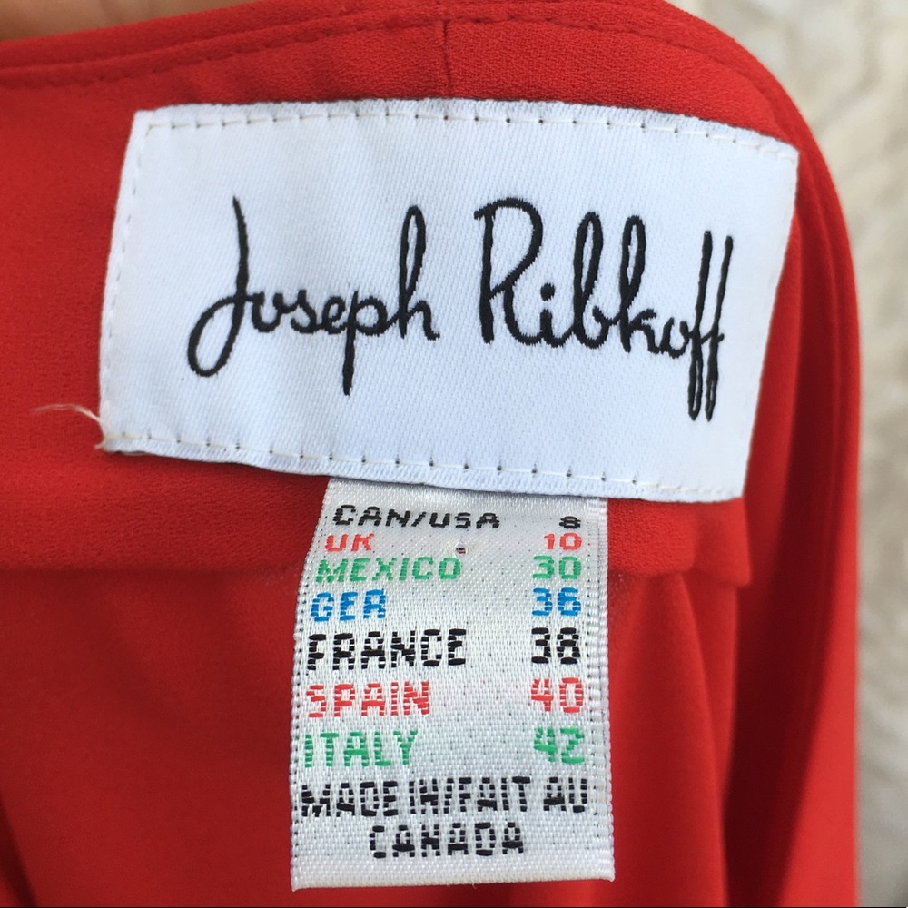 Joseph Ribkoff red blouse - Picture 8 of 8